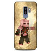 Lopard Samsung Galaxy S9 Plus Uyumlu Kılıf PiXel (40) Fit Silikon Kılıf Saint Row