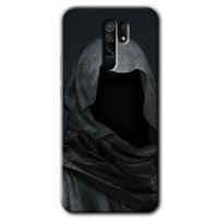 MRCİLETİSİM Xiaomi Redmi 9 Kılıf HD Desen Baskılı Arka Kapak+Temperli Cam - Death