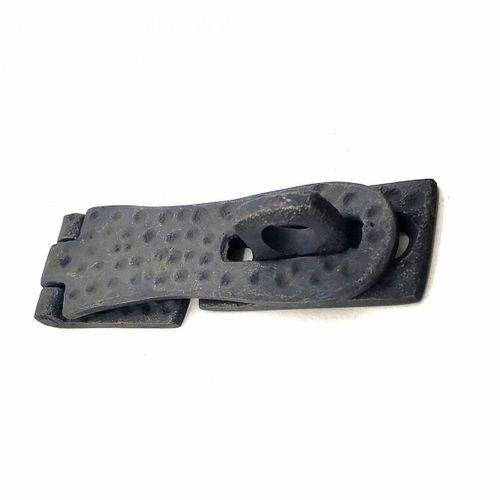 Antika Tarz Dekoratif Pirinç Sandık Askısı - 70x27 Mm, Oksit