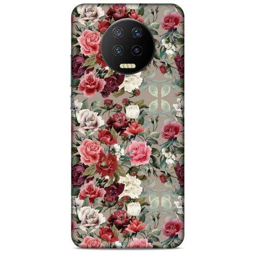 Lopard İnfinix Note 7 Uyumlu Kılıf Botanix (11) Tam Koruma