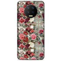 Lopard İnfinix Note 7 Uyumlu Kılıf Botanix (11) Tam Koruma