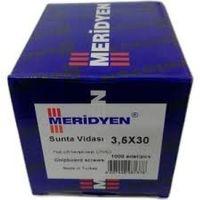 Meridyen Meridyen Sunta Vidası 3.5 x 30 mm 1000 Adet