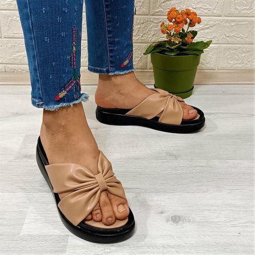 Voga 2700 Vizon Kurdele Soft Taban Zarif Günlük Bayan Terlik