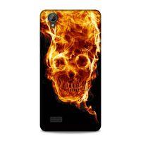 Lopard Vestel Venüs V5 Uyumlu Kılıf FireX (19) Kılıfları Ateş İskelet