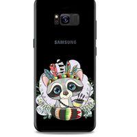 Zoologix (41) Samsung Galaxy Note 8 Şeffaf Kılıf Silikon Desenli