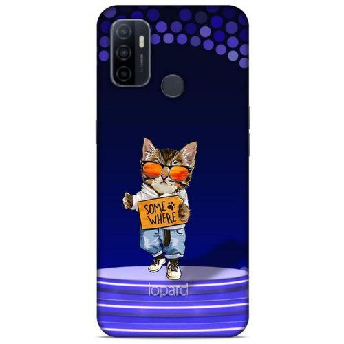 Huawei P40 Kılıf FunnyMaX (42) Rugged Armor Kılıf Kedili Mor