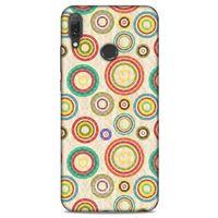 Huawei Y9 2019 Kılıf Pastel Renkler (41) Tank Kılıf Bej Yeşil