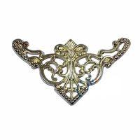 Dekoratif Köşe Süsü, Köşelik - Büyük, 31x55mm, Sarı, 100 Adet