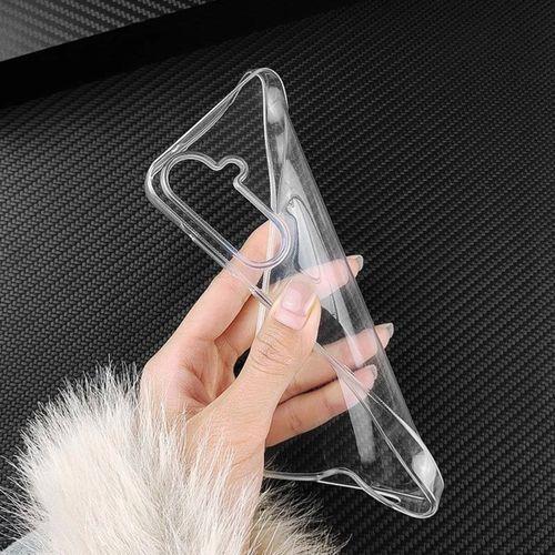 Galaxy A36 Uyumlu Kılıf Kamera Korumalı Şeffaf Esnek Renksiz Silikon Kapak