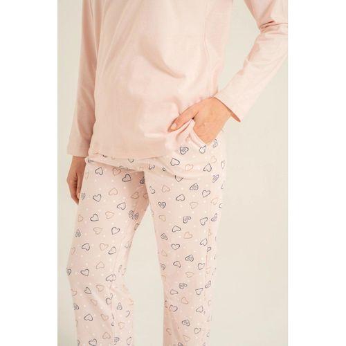 Kadın Pijama Takımı - Uzun Kol