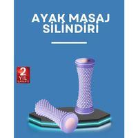 Ayak Masaj Rulosu Akupresur Silindir Kas Gevşetici Taşınabilir