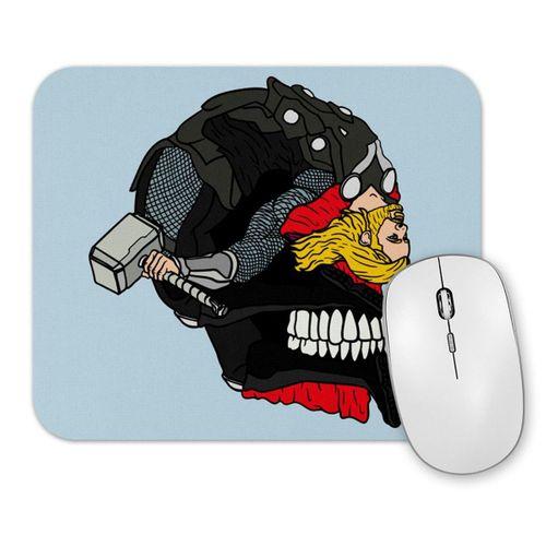 Thor Odinson Bent Back Skull Mouse Pad