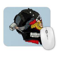 Thor Odinson Bent Back Skull Mouse Pad