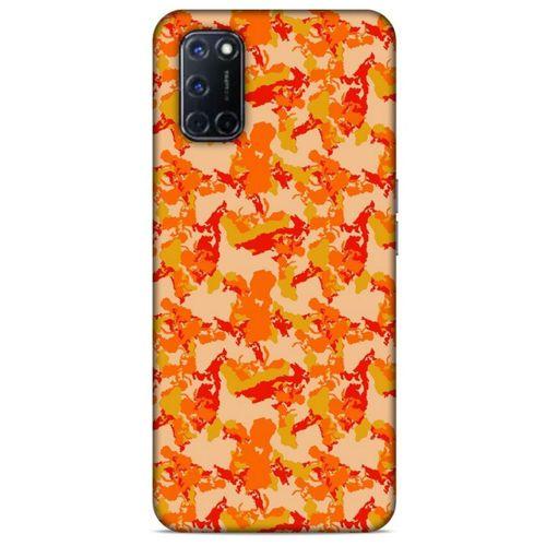 Kamuflaj 17 Oppo A52 Kılıf Silikon Kapak