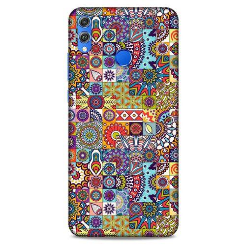 Ethnic Culture (25) Huawei Honor 8x Kılıf Silikon Kapak Desenli