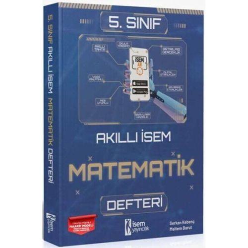 5. Sınıf Matematik Akıllı İsem Defteri İsem Yayınları