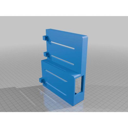 3D Baskı Raspberry Pi 10.1” Dokunmatik Ekran Koruma Kapağı