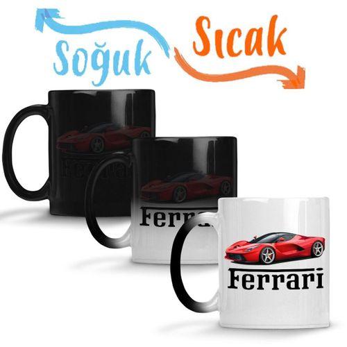 Ferrari Sihirli Kupa Bardak Porselen