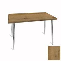 Dockers Manolya Mutfak Masası 70x120 Kromnikel (Werzalit, Wermodin ve Allzalit Tabla) - Canyon Place Oak