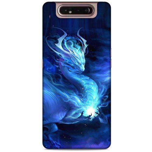 Samsung Galaxy A80 Kılıf Dragons (36) Glitter Kılıf Ejderha Ateşi
