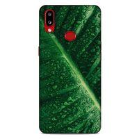 Lopard Samsung Galaxy A10s Uyumlu Kılıf Bahar (31) TPU Kılıf Nemli Yaprak