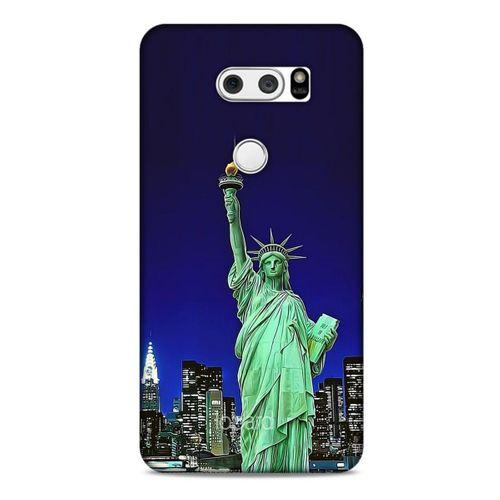 LG K50S Kılıf Dünya Mimarisi (23) Ultra Koruma Kılıfı Özgürlük Heykeli ABD