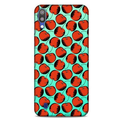 Frutix Kiraz 01 Samsung Galaxy M10 Kılıf Desenli Silikon