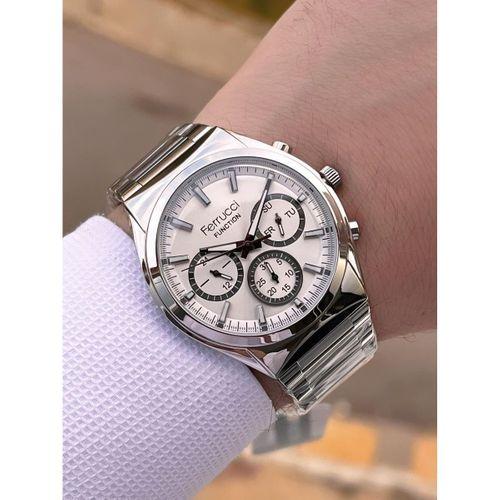 Ferrucci 2 Yıl Garantili Çelik Kordon İç Kadran Özellikleri Aktif 3 Atm Erkek Kol Saati EF.03517.3