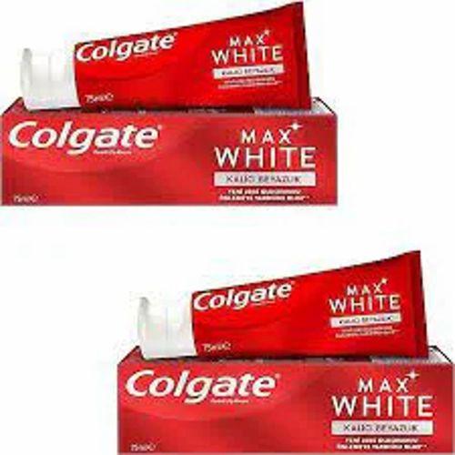 Colgate Max White Kalıcı Beyazlık Beyazlatıcı Diş Macunu 2 x 75 ML
