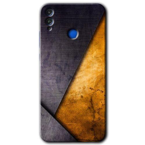 Potkal Hediye Fabrikası Honor 8c HD Baskılı Kılıf + 9D Tam Ekran Koruyucu - Abstract 3