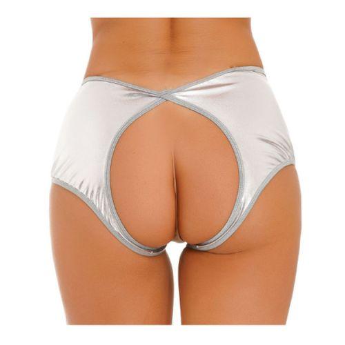 Fantezi Özel Bölgeleri Açık Parlak Külot