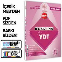 2026 YDT MEBİ İngilizce 11 Sınıf Reading Okuma-Anlama Kitabı Soru Bankası Video Çözümlü BASKI ÜCRETİ