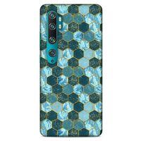 Mermer Desenli (21) Tema Koruyucu Kapak Akuamarin Xiaomi Mi Note 10 Pro Kılıf