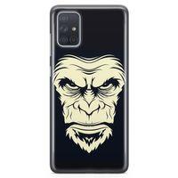 Samsung Galaxy A71 Kılıf Maymunlar Cehennemi Arka Kapak Koruma Desenli Full Koruyucu