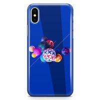 Apple iPhone XS Max Kılıf 3D Toplar Arka Kapak Koruma Desenli Full Koruyucu