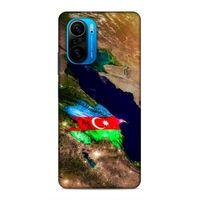 Xiaomi Poco F3 Uyumlu Kılıf Azarbaijan (1) Kılıfı Azerbaycan Harita