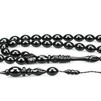 Oltu Taşı Özel Seri İmame Bilezik Oyma İşçilikli Tespih