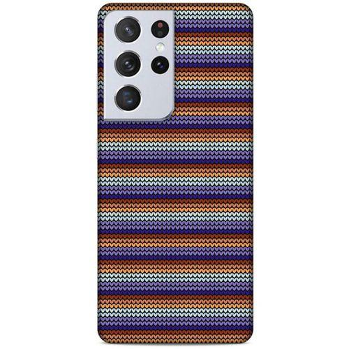 Lopard Samsung Galaxy S21 Ultra Uyumlu Kılıf Kazak (5) Koruma Kabı