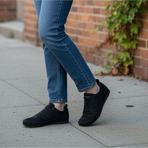 Bestof 124 tx Siyah İnce Taban Erkek Spor Ayakkabı