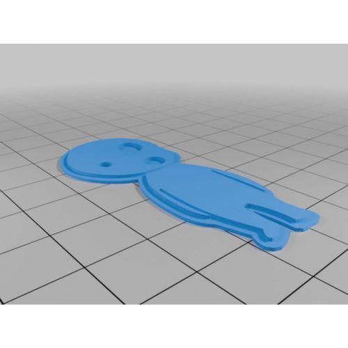 Ghibli Kodama Ruhu 2D Duvar Dekoru (Bu ürün Sadece Plastik parçadır - Almadan Önce Soru Sorabilirsiniz)