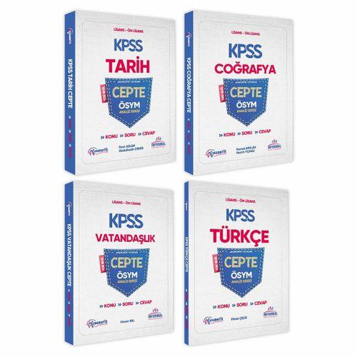 KPSS CEP SET PAKET-KONU-SORU-CEVAP ÖSYM ANALİZ SERİSİ