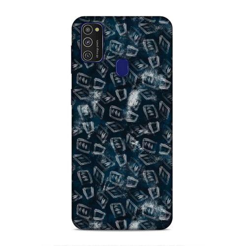 Samsung Galaxy M21 Uyumlu Kılıf Utopia (30) Silicone Case Pembe Yeşil