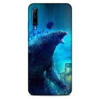 Huawei Y6P Kılıf Dragons (33) Hybrid Kılıf Godzilla
