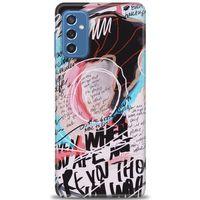 Samsung Galaxy M52 5G Kılıf HD Baskılı Kılıf - Yazılar + Tam Ekran Koruyucu