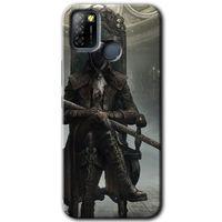 İnfinix Smart 5 Kılıf HD Desen Baskılı Arka Kapak - Bloodborne Hunters