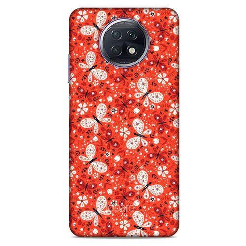 Lopard Xiaomi Redmi Note 9T Uyumlu Kılıf Kelebek Etkisi (6) Silikon Kılıf