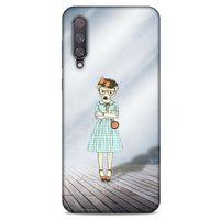 Xiaomi Mi 9 Kılıf FunnyMaX (24) Darbe Emici Kılıf Açık Mavi