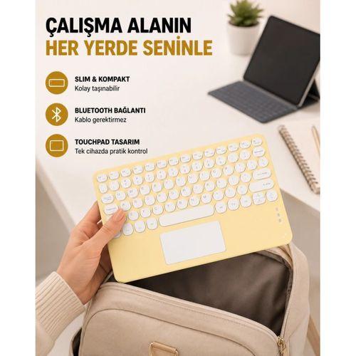 Kablosuz Bluetooth Klavye – Slim Taşınabilir Tasarım