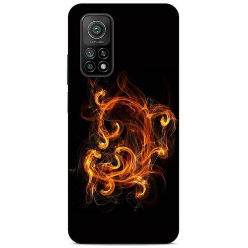 Lopard Xiaomi Mi 10T 5G Uyumlu Kılıf FireX (25) Antişok Kapak Ateş Kırmızı