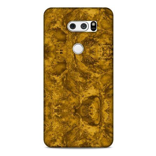 Mermer Desenli (20) Tema Koruyucu Kılıf Bronz LG K50S Kılıf